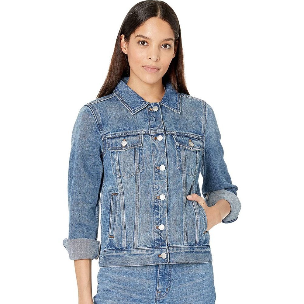 Madewell The Jean Jacket in Medford Wash Size Medium